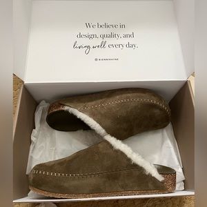 Jenni Kayne Shearling-Lined Moc Clog